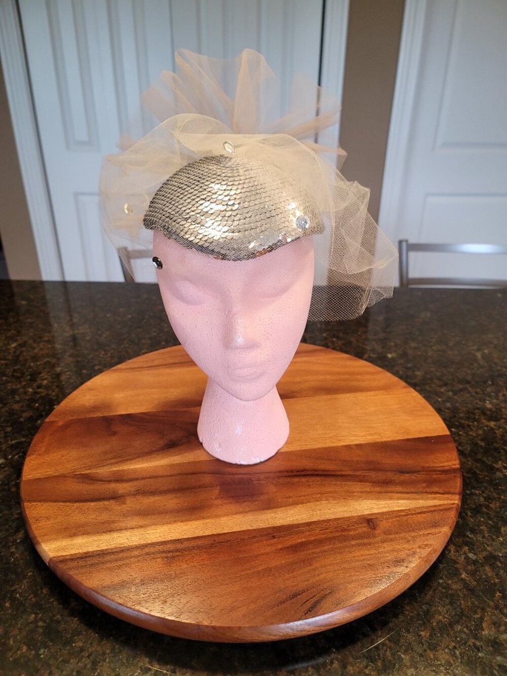 Vintage sequin hat